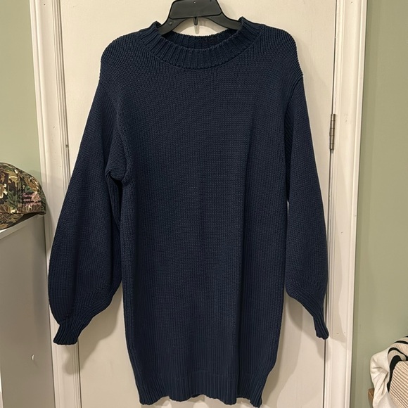 NWT Princess Polly: Harmony Knit Mini Dress in Navy - Picture 8 of 11